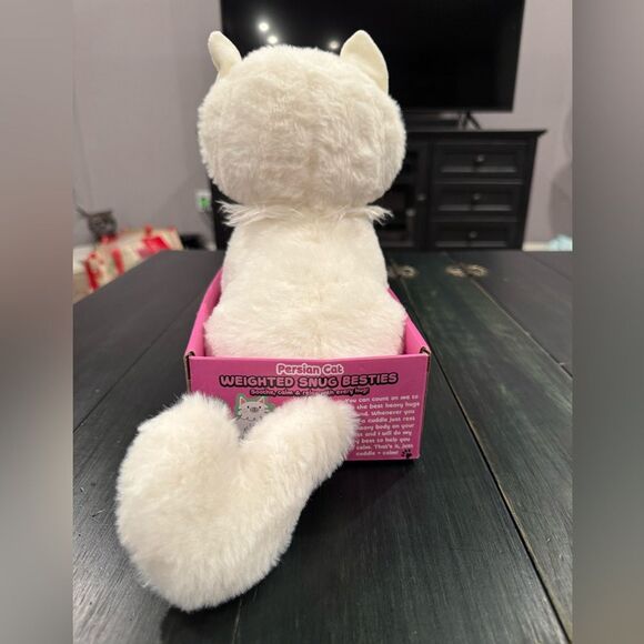 NEW 2.2 Pound Weighted Persian Cat Stuffed Animal for Relaxation - Picture 3 of 7